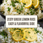 Greek Lemon Rice Recipe