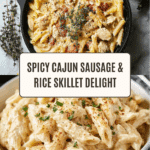 Cajun Sausage and Rice Skillet Recipe