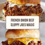 Irresistible French Onion Beef Sloppy Joes Recipe