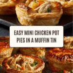 Mini chicken pot pies Recipe