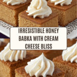 Honey Babka with Cream Cheese Frosting Recipe