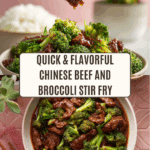Chinese Beef and Broccoli Recipe