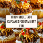 Taco Cupcakes Delight: A Flavorful Appetizer Recipe
