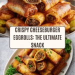 Cheeseburger Eggrolls Recipe