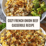 French Onion Beef Casserole Recipe