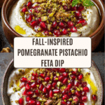 Pomegranate Pistachio Whipped Feta Recipe