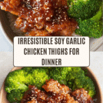 Easy Soy Garlic Chicken Thighs Recipe