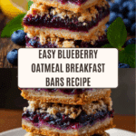 Blueberry Oatmeal Breakfast Bars Recipe