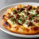 Biscuits and Sausage Gravy Breakfast Pizza Recipe