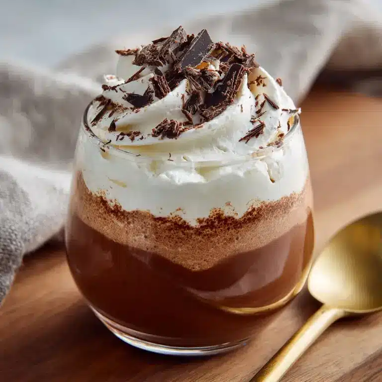 Cottage Cheese Chocolate Mousse (High Protein!) Recipe