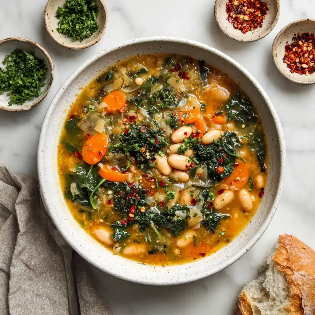Tuscan White Bean Soup Recipe - Recipe Image