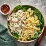 Cold Chicken Spinach Pasta Salad Recipe