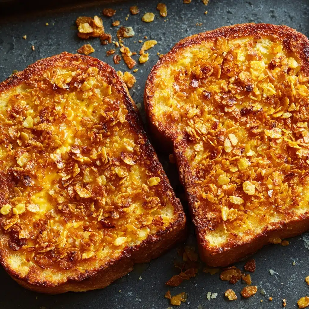 Blackstone Frosted Flake French Toast Recipe - Recipe Image