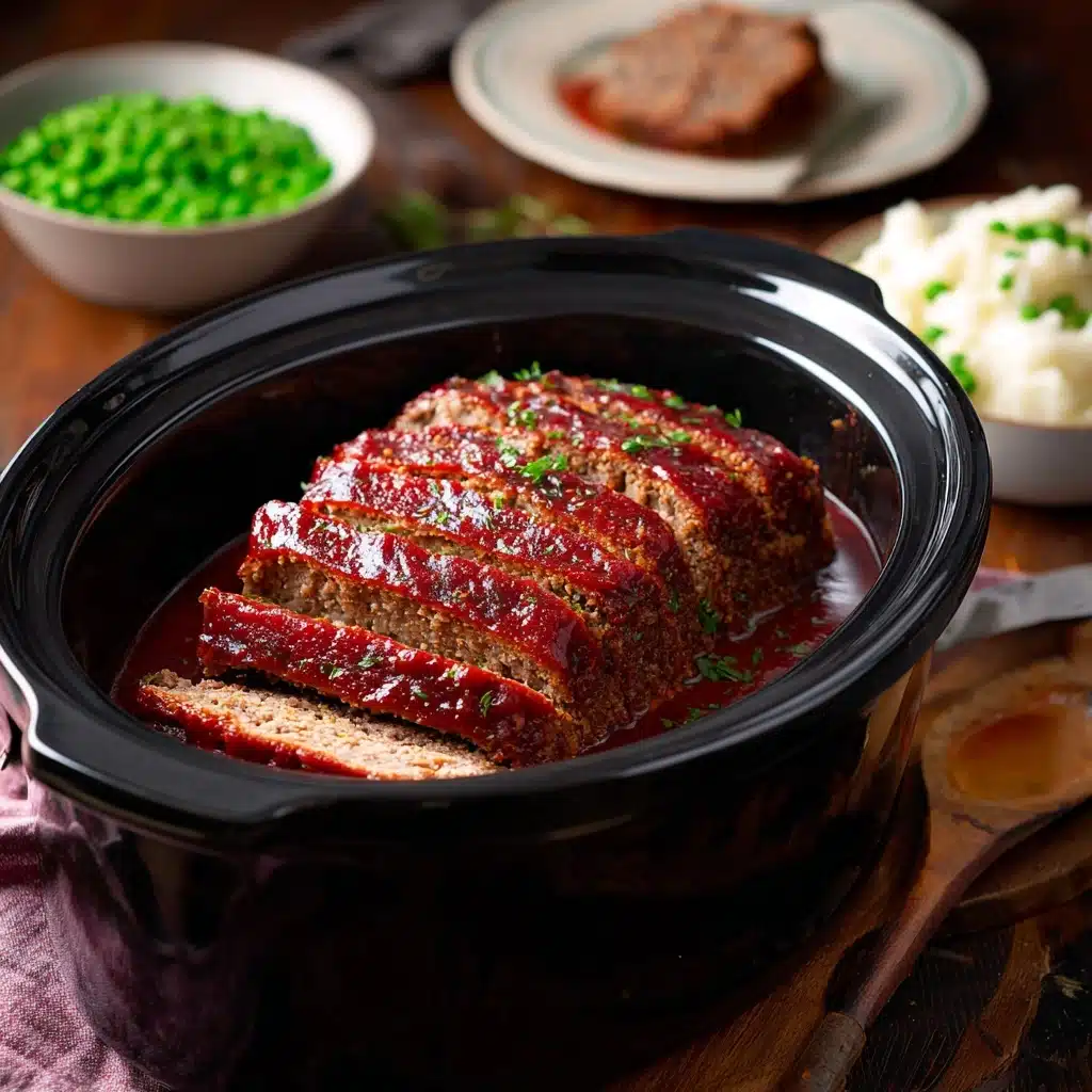Crockpot Meatloaf Recipe - Recipe Image