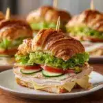 Turkey Croissant Sandwich (Classic Party Sandwich Idea!) Recipe