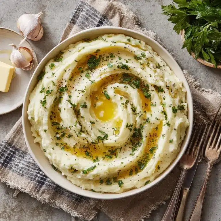 Garlic Mashed Potatoes Recipe