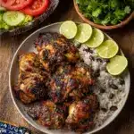 Jamaican Jerk Chicken with Rice and Peas Recipe