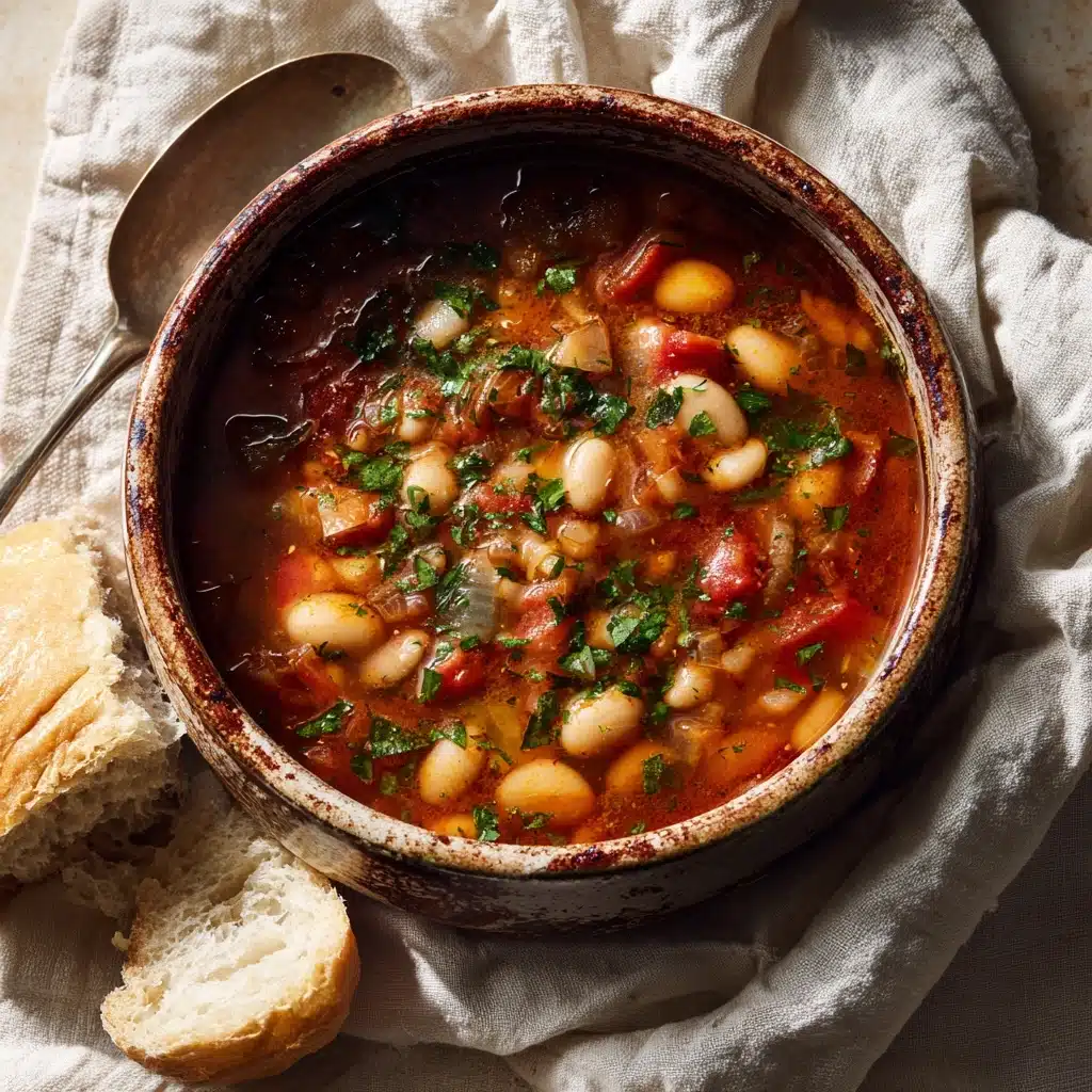 Vegan Serbian White Bean Soup (Pasulj) Recipe