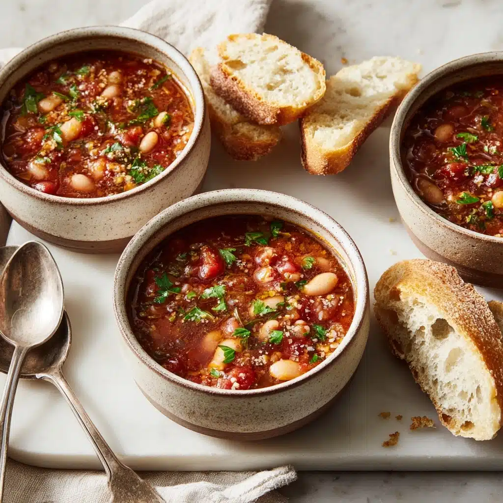 Vegan Serbian White Bean Soup (Pasulj) Recipe - Recipe Image