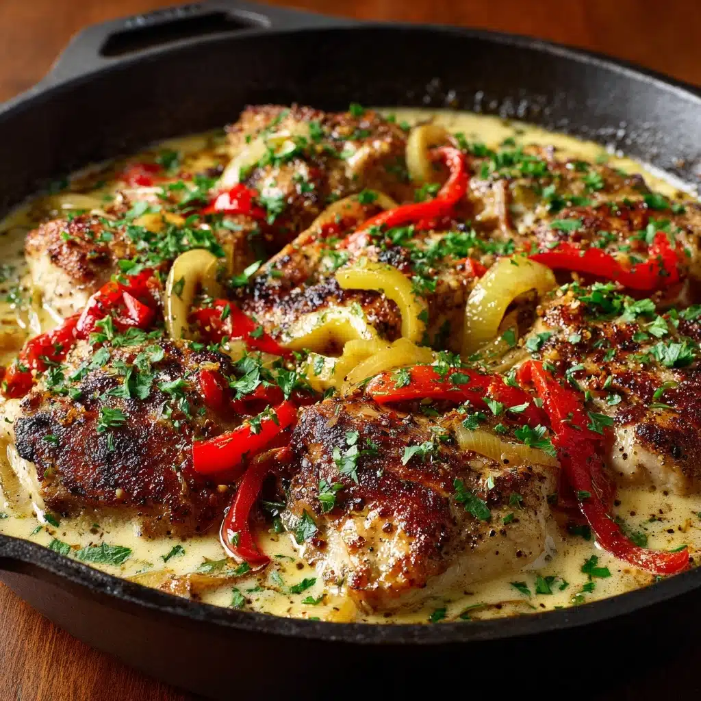 Creamy Pepperoncini Chicken Recipe - Recipe Image