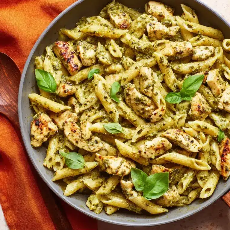 Creamy Chicken Pesto Pasta Recipe
