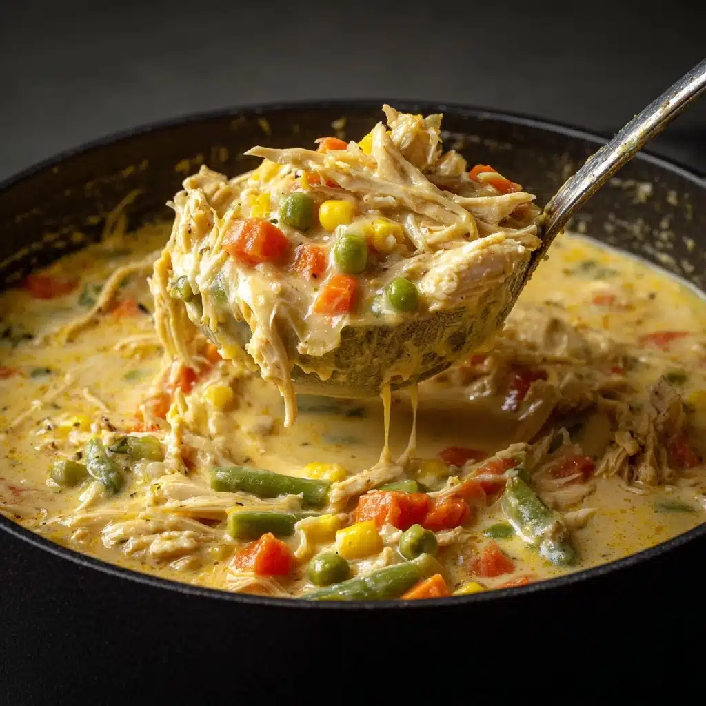 Healthy Crustless Chicken Pot Pie Recipe - Recipe Image