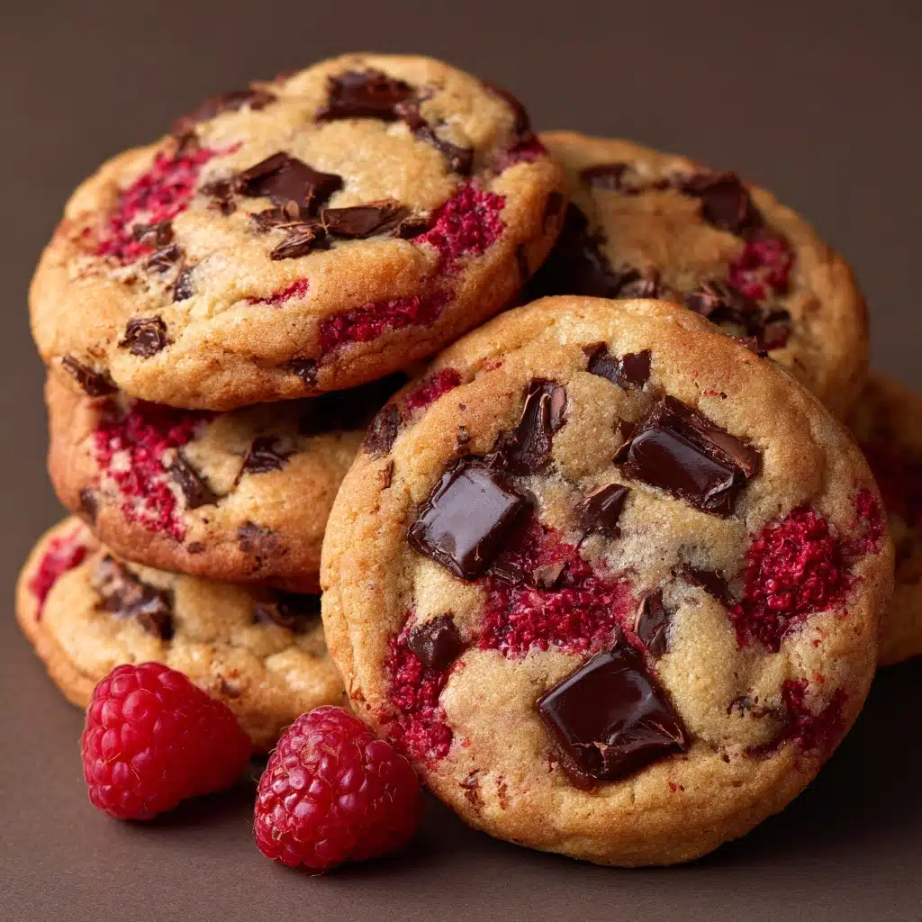 Raspberry Chocolate Chip Cookies Recipe - Recipe Image