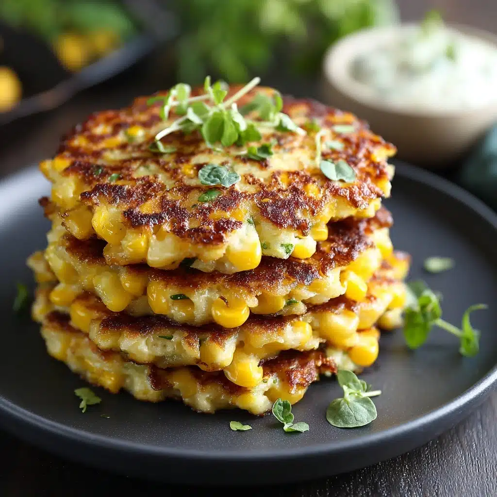 Cheesy Corn Fritters Recipe - Recipe Image
