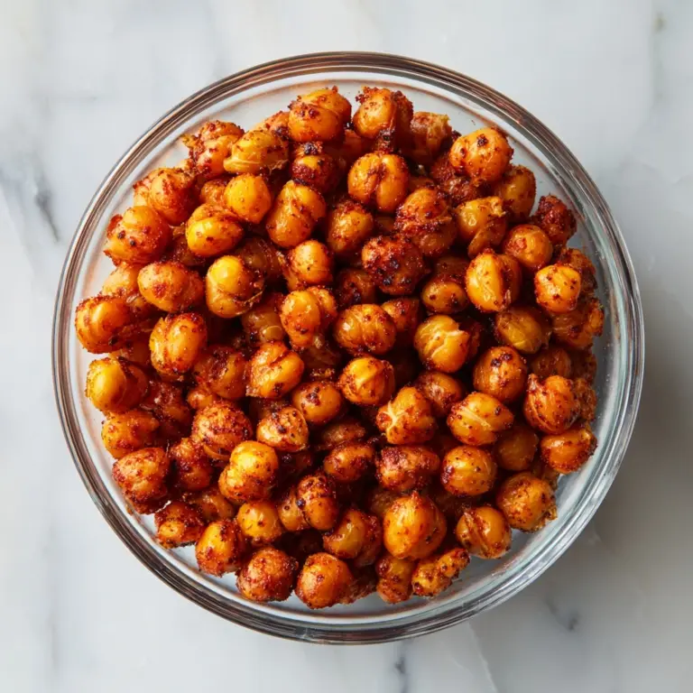 Crispy Roasted Chickpeas Recipe
