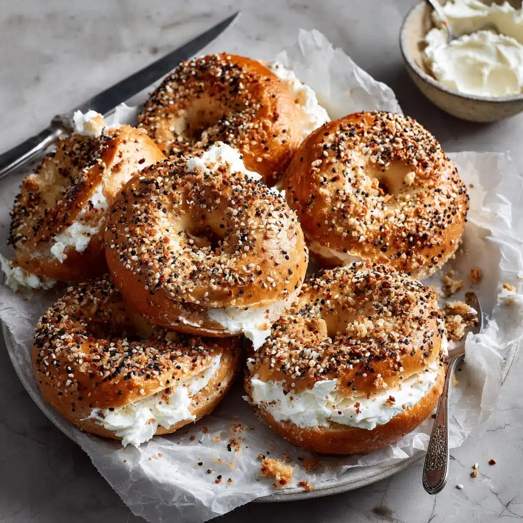 Air Fryer Protein Bagels Recipe - Recipe Image