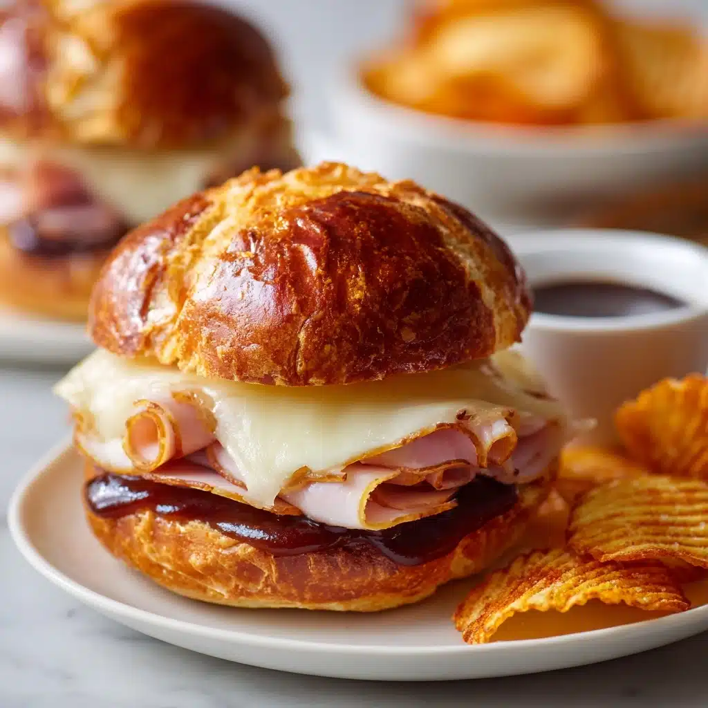 Baked Ham and Cheese Sliders Recipe - Recipe Image