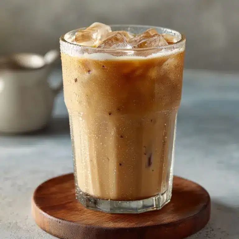 The BEST Iced Nespresso Brown Sugar Oatmilk Latte Recipe