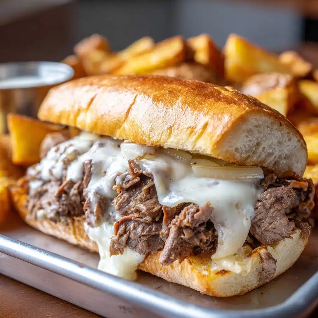 Best Philly Cheesesteak Sandwich Recipe - Recipe Image