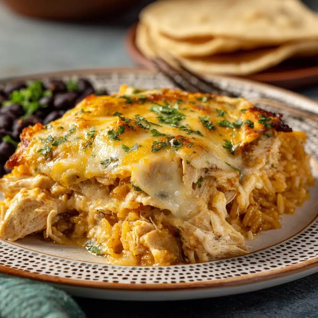 Pollo Loco - Mexican Chicken and Rice with Queso Recipe - Recipe Image