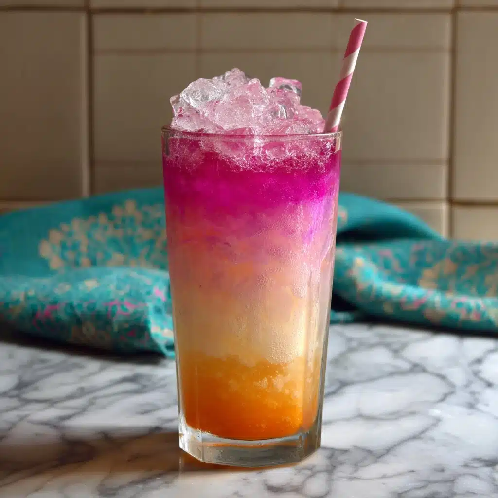 Mermaid Water Mocktail Recipe - Recipe Image
