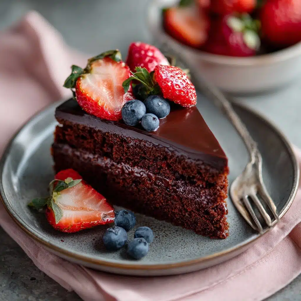 Flourless Chocolate Cake Recipe - Recipe Image