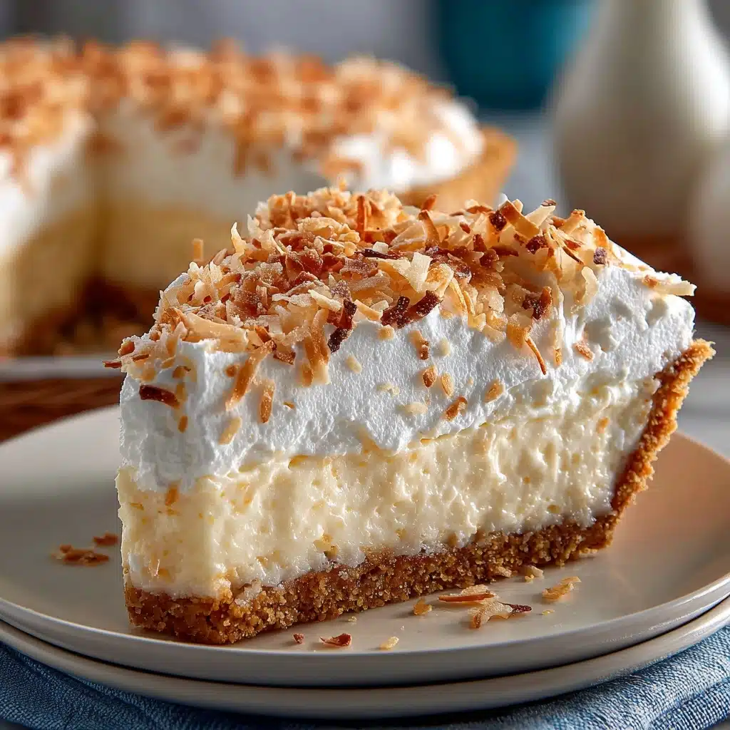 CHOCOLATE CHIP COCONUT PIE Recipe - Recipe Image