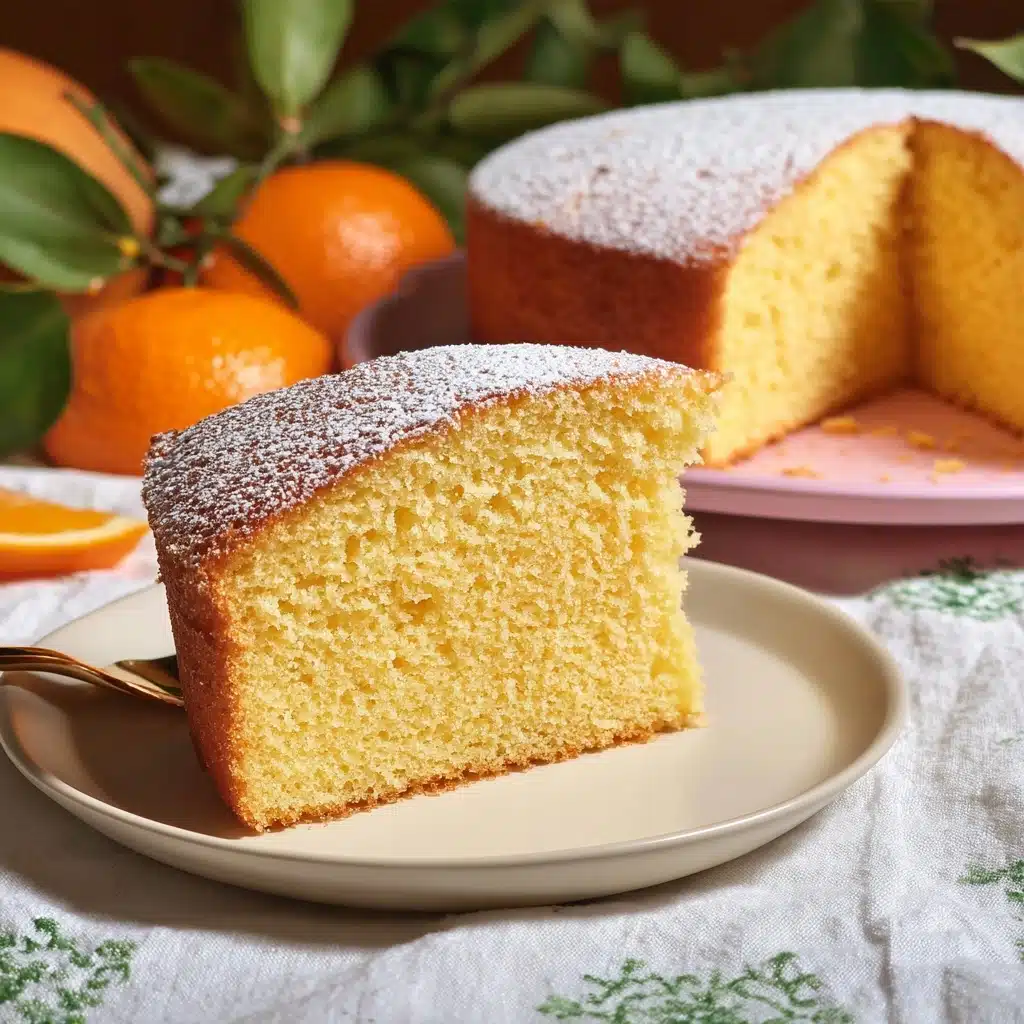 Sicilian Whole Orange Cake Recipe - Recipe Image