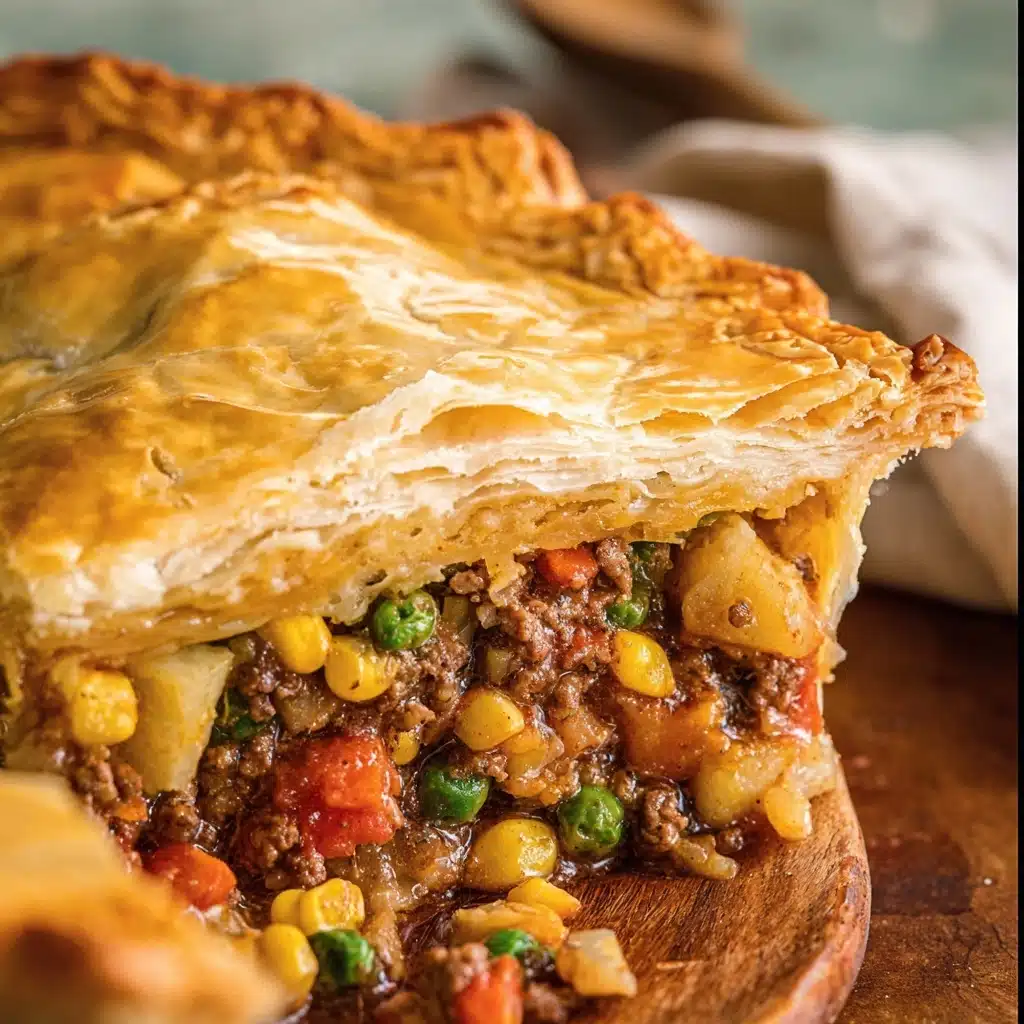 Easy Beef Pot Pie Recipe - Recipe Image