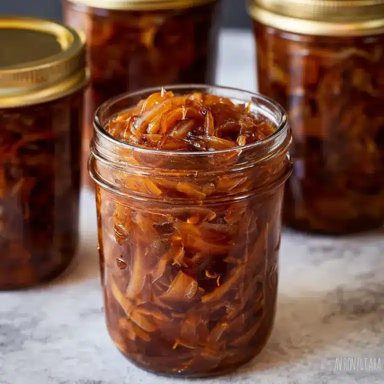Caramelized Onion Jam with Balsamic Vinegar Recipe