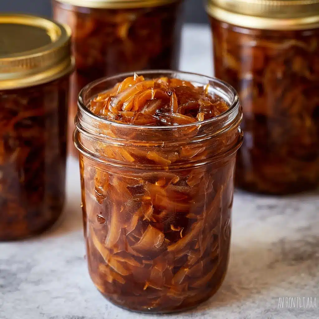 Caramelized Onion Jam with Balsamic Vinegar Recipe - Recipe Image