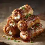 Oven Fried Feta Rolls with Chili Honey Recipe