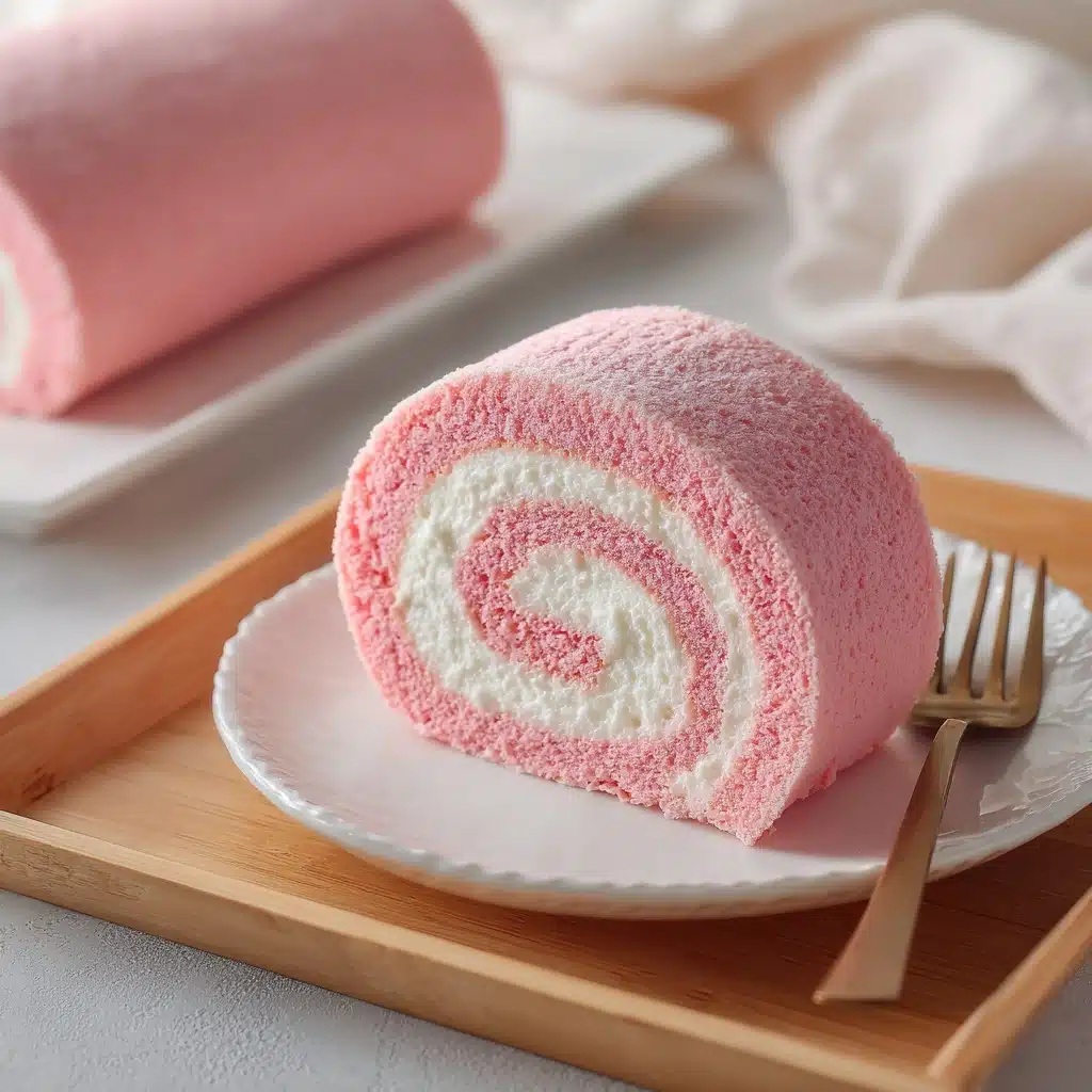 Japanese Cotton Candy Cake Roll Recipe - Recipe Image