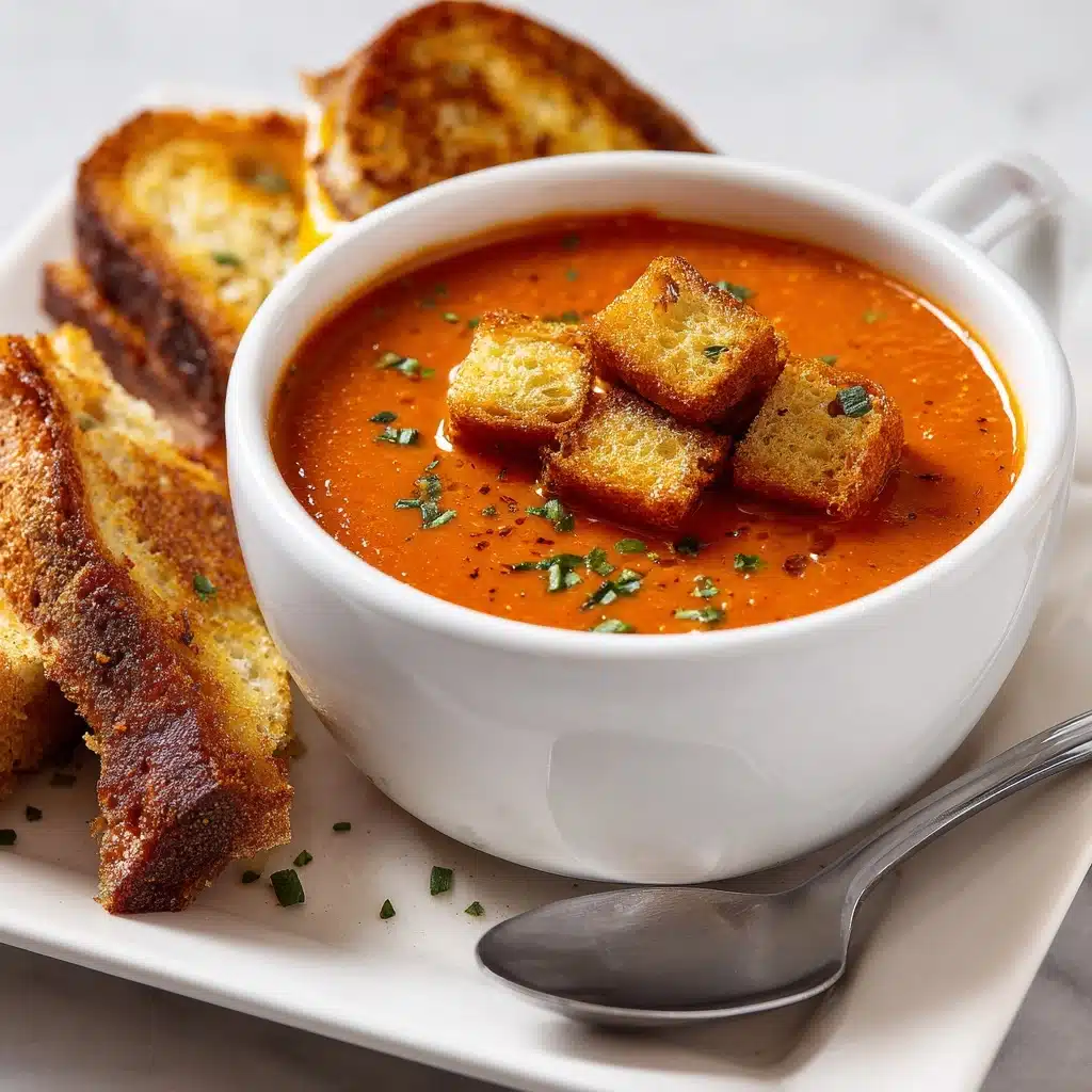 Roasted Tomato Basil Soup Recipe - Recipe Image