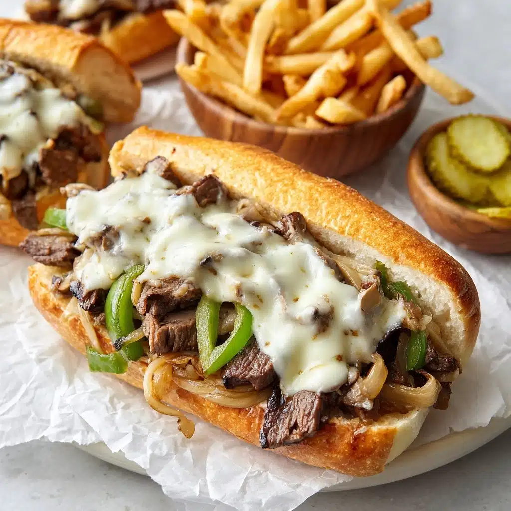 Philly Cheesesteak Recipe - Recipe Image
