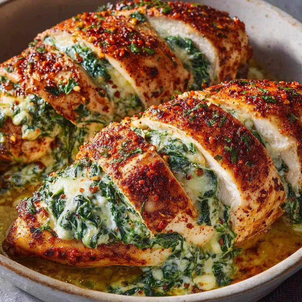 Spinach Stuffed Chicken Breasts Recipe - Recipe Image