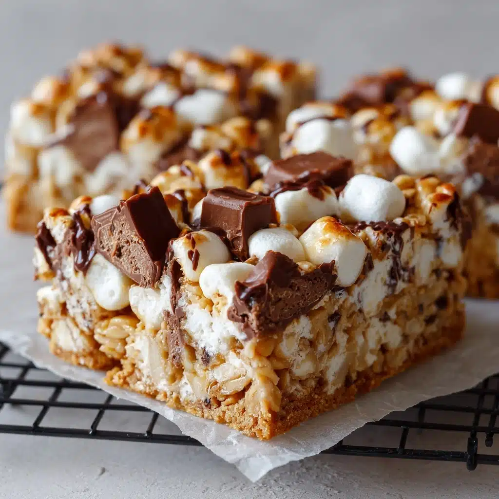 Golden Grahams S'mores Bars Recipe - Recipe Image