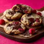 Raspberry Chocolate Chip Cookies Recipe