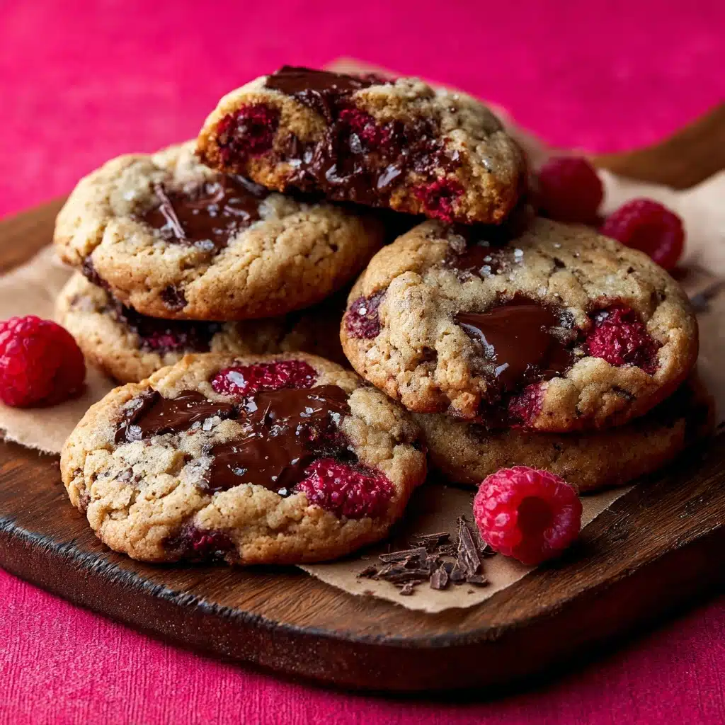 Raspberry Chocolate Chip Cookies Recipe