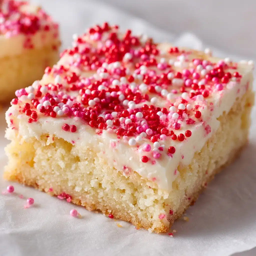 Almond Flour Sugar Cookie Bars Recipe - Recipe Image